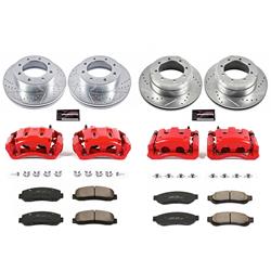 PowerStop Z23 Evolution Sport Brake Upgrade Kits with Calipers for 2005-2010 F-350 SUPER DUTY - KC4033