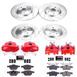 PowerStop Z23 Evolution Sport Brake Upgrade Kits with Calipers for 2008-2013 C30 - KC4051