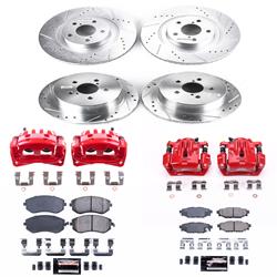 PowerStop Z23 Evolution Sport Brake Upgrade Kits with Calipers for 2006-2009 LEGACY, OUTBACK - KC4079