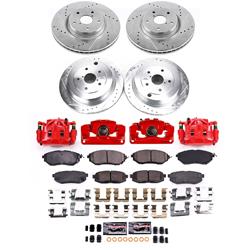 PowerStop Z23 Evolution Sport Brake Upgrade Kits with Calipers for 2006-2007 B9 TRIBECA, 2008-2014 TRIBECA - KC4088