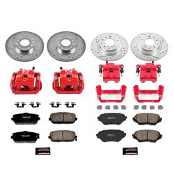 PowerStop Z23 Evolution Sport Brake Upgrade Kits with Calipers for 2006-2015 MX-5 MIATA - KC4098