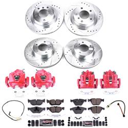 PowerStop Z23 Evolution Sport Brake Upgrade Kits with Calipers for 2008-2010 328I - KC4107
