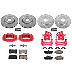 PowerStop Z23 Evolution Sport Brake Upgrade Kits with Calipers for 2011-2014 MUSTANG - KC4148