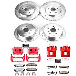 PowerStop Z36 Truck and Tow Brake Upgrade Kits with Calipers for 2001-2002 EXPLORER SPORT - KC4356-36