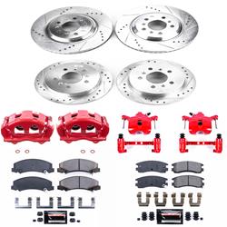 PowerStop Z23 Evolution Sport Brake Upgrade Kits with Calipers for 2008-2009 LACROSSE - KC4377