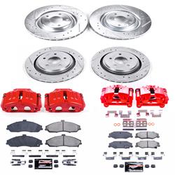 PowerStop Z23 Evolution Sport Brake Upgrade Kits with Calipers for 2005-2013 CORVETTE - KC4400