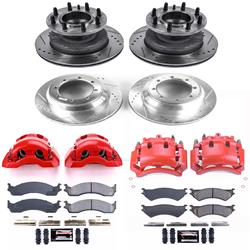 PowerStop Z23 Evolution Sport Brake Upgrade Kits with Calipers for 1999-2002 E-350 ECONOLINE CLUB WAGON, 2001-2002 E-350 SUPER DUTY - KC4435A