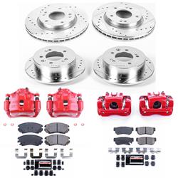PowerStop Z23 Evolution Sport Brake Upgrade Kits with Calipers for 2007-2010 ELANTRA - KC4442