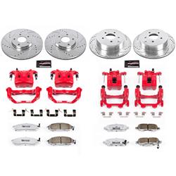 PowerStop Z26 Street Warrior Brake Upgrade Kits with Calipers for 2011-2014 MURANO - KC4476-26