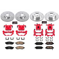 PowerStop Z23 Evolution Sport Brake Upgrade Kits with Calipers for 2011-2014 MURANO - KC4476
