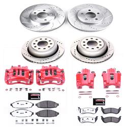 PowerStop Z26 Street Warrior Brake Upgrade Kits with Calipers for 2003-2011 TOWN CAR - KC4486-26
