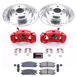 PowerStop Z23 Evolution Sport Brake Upgrade Kits with Calipers for 1998 IMPREZA - KC448