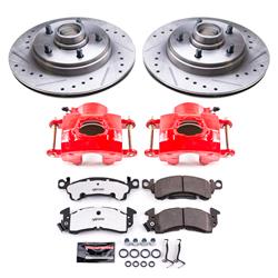 Power Stop Z26 Street Warrior Brake Upgrade Kits with Calipers KC4535-26