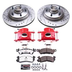 PowerStop Z26 Street Warrior Brake Upgrade Kits with Calipers for 1977 FLEETWOOD - KC4535A-26