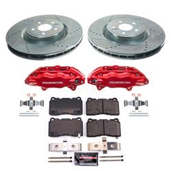 PowerStop Z23 Evolution Sport Brake Upgrade Kits with Calipers for 2004 IMPREZA - KC4549