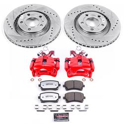 PowerStop Z26 Street Warrior Brake Upgrade Kits with Calipers for 2004-2009 S4 - KC4564-26