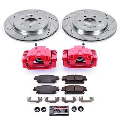 PowerStop Z23 Evolution Sport Brake Upgrade Kits with Calipers for 2004-2009 SRX - KC4568