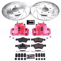 PowerStop Z23 Evolution Sport Brake Upgrade Kits with Calipers for 2007-2010 ESCAPE, 2008-2010 MARINER, 2005-2010 TRIBUTE - KC4580A