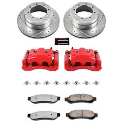 PowerStop Z36 Truck and Tow Brake Upgrade Kits with Calipers for 2005-2010 F-350 SUPER DUTY - KC4593-36