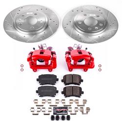 PowerStop Z23 Evolution Sport Brake Upgrade Kits with Calipers for 2005-2009 A4, A4 QUATTRO - KC4624