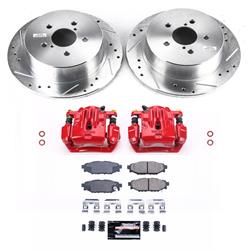 PowerStop Z23 Evolution Sport Brake Upgrade Kits with Calipers for 2006-2009 LEGACY, OUTBACK - KC4632A