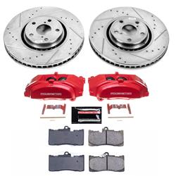 PowerStop Z23 Evolution Sport Brake Upgrade Kits with Calipers for 2007-2011 GS350 - KC4634