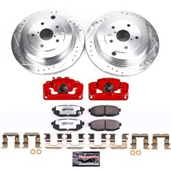 PowerStop Z26 Street Warrior Brake Upgrade Kits with Calipers for 2006-2007 B9 TRIBECA, 2008-2014 TRIBECA - KC4645-26