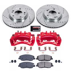PowerStop Z23 Evolution Sport Brake Upgrade Kits with Calipers for 2007-2009 SANTA FE - KC4665