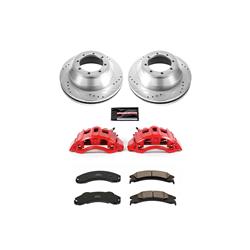 PowerStop Z23 Evolution Sport Brake Upgrade Kits with Calipers for 2008-2025 E-350 SUPER DUTY, 2017-2018 E-450 SUPER DUTY - KC4719
