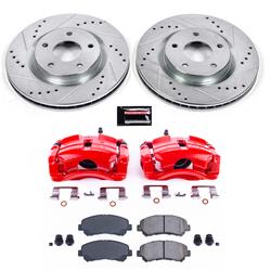 PowerStop Z23 Evolution Sport Brake Upgrade Kits with Calipers for 2008-2013 ROGUE, 2014-2015 ROGUE SELECT - KC4724