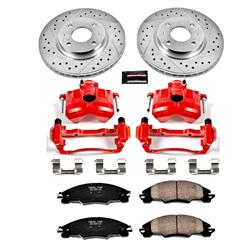 PowerStop Z23 Evolution Sport Brake Upgrade Kits with Calipers for 2008-2011 FOCUS - KC4726