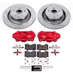 PowerStop Z23 Evolution Sport Brake Upgrade Kits with Calipers for 2009 350Z - KC4732A