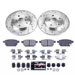 PowerStop Z23 Evolution Sport Brake Upgrade Kits with Calipers for 2008-2015 XB - KC4737A