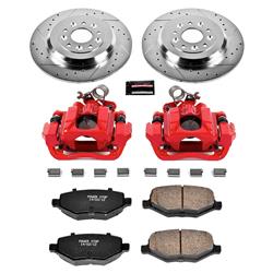 PowerStop Z23 Evolution Sport Brake Upgrade Kits with Calipers for 2011-2019 EXPLORER, 2010-2019 FLEX, 2013-2019 TAURUS - KC4744
