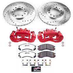 PowerStop Z26 Street Warrior Brake Upgrade Kits with Calipers for 1991-1996 MONTERO, 1997-2004 MONTERO SPORT - KC4981-26
