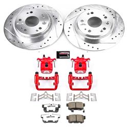 PowerStop Z26 Street Warrior Brake Upgrade Kits with Calipers for 2002-2004 RL - KC4989-26