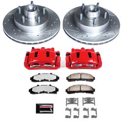 PowerStop Z36 Truck and Tow Brake Upgrade Kits with Calipers for 1998-2000 B4000, 1998-2002 RANGER - KC5083-36