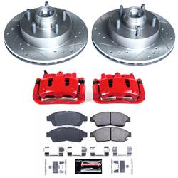 PowerStop Z23 Evolution Sport Brake Upgrade Kits with Calipers for 1998-2000 B4000, 1998-2002 RANGER - KC5083