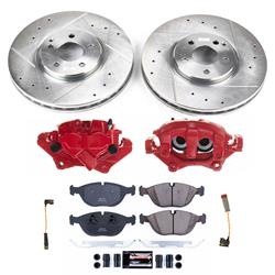 PowerStop Z23 Evolution Sport Brake Upgrade Kits with Calipers for 2004-2005 E500 - KC5118