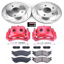 PowerStop Z23 Evolution Sport Brake Upgrade Kits with Calipers for 2000-2001 RAM 1500 - KC5142