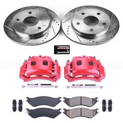 PowerStop Z23 Evolution Sport Brake Upgrade Kits with Calipers for 2000-2001 RAM 1500 - KC5143