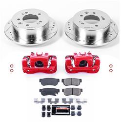 PowerStop Z23 Evolution Sport Brake Upgrade Kits with Calipers for 2007-2010 ELANTRA - KC5210
