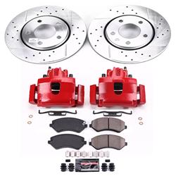 PowerStop Z23 Evolution Sport Brake Upgrade Kits with Calipers for 2003 VOYAGER - KC5244B