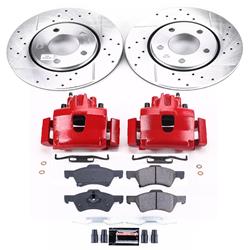 PowerStop Z23 Evolution Sport Brake Upgrade Kits with Calipers for 2003-2004 CARAVAN - KC5246