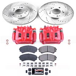 PowerStop Z23 Evolution Sport Brake Upgrade Kits with Calipers for 2004-2011 ENDEAVOR - KC5258