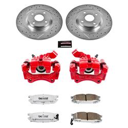 PowerStop Z26 Street Warrior Brake Upgrade Kits with Calipers for 2001-2005 MIATA - KC5267-26