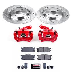 PowerStop Z23 Evolution Sport Brake Upgrade Kits with Calipers for 2001-2005 MIATA - KC5267