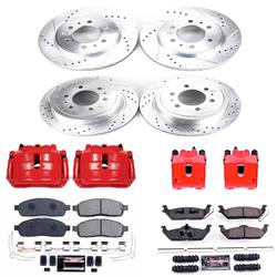 PowerStop Z23 Evolution Sport Brake Upgrade Kits with Calipers for 2009 F-150 - KC5335