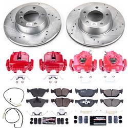 PowerStop Z23 Evolution Sport Brake Upgrade Kits with Calipers for 2006 325XI - KC5357