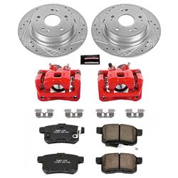 PowerStop Z23 Evolution Sport Brake Upgrade Kits with Calipers for 2011-2012 ACCORD, 2011-2014 TSX - KC5368